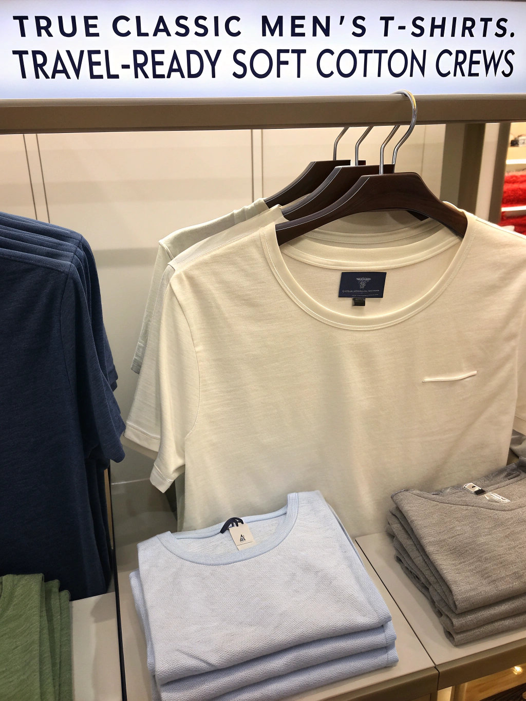 True Classic Men’s T-Shirts: Travel-Ready Soft Cotton Crews