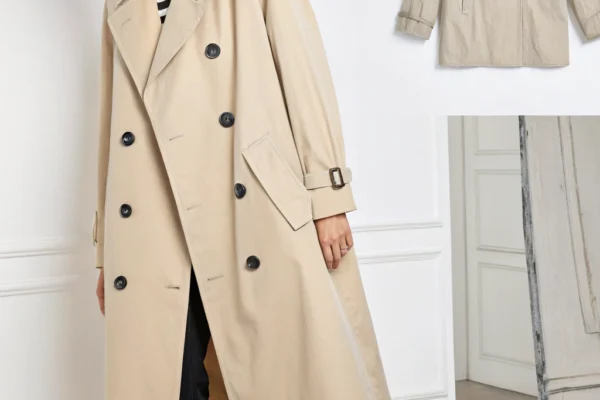Minimalist Capsule Wardrobe: Farktop Oversized Trench Coat