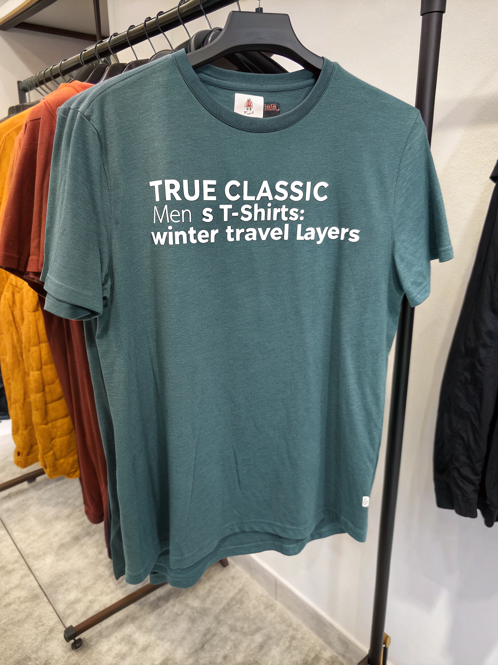 True Classic Men’s T-Shirts: Winter Travel Layers