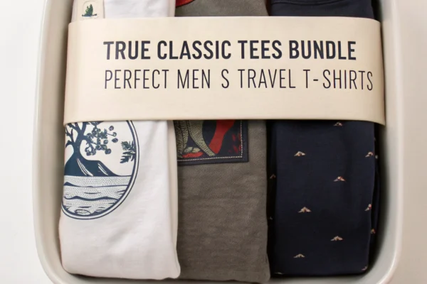 True Classic Tees Bundle: Perfect Men’s Travel T-Shirts