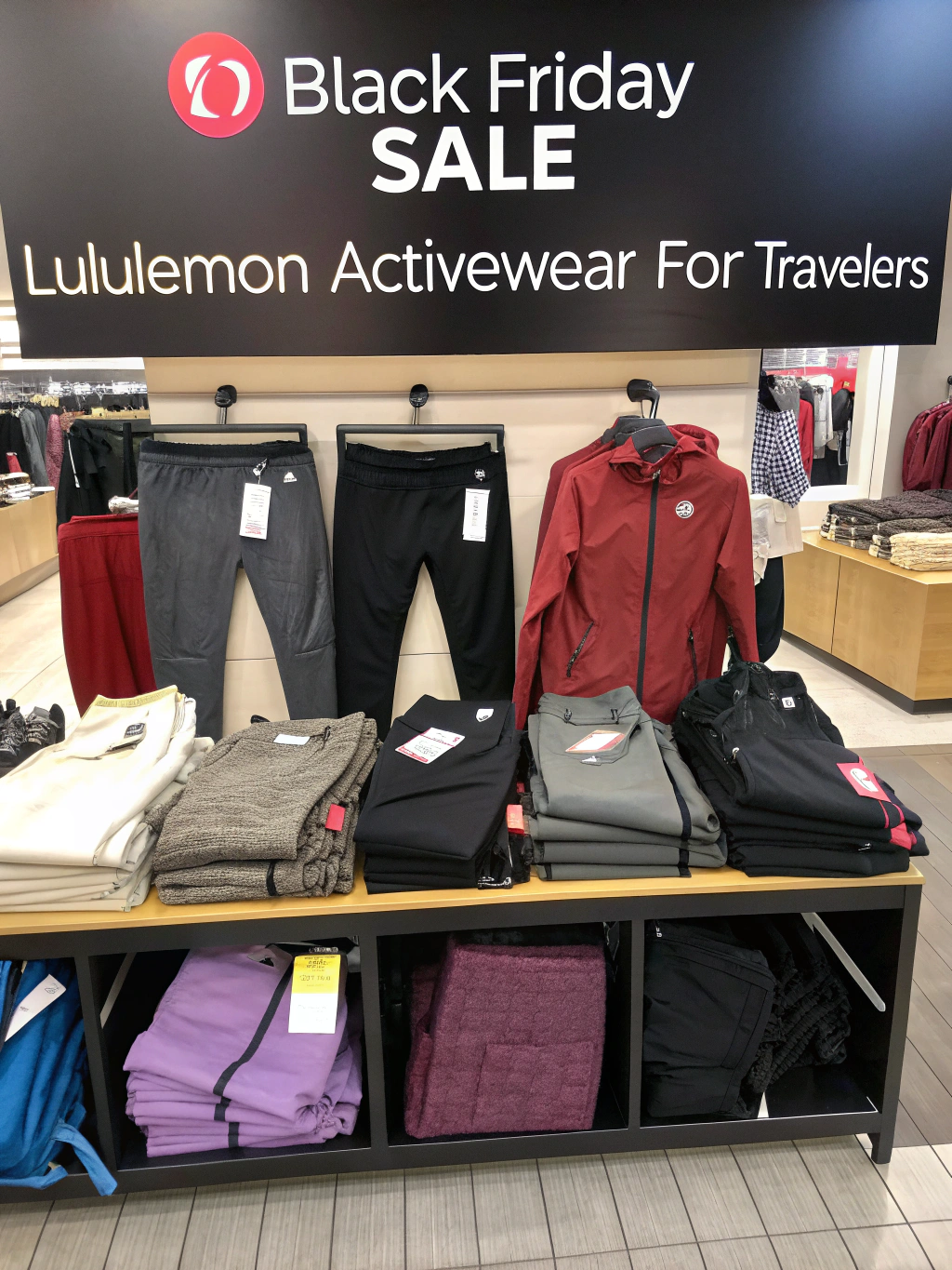 Black Friday Sale: Lululemon Activewear for Travelers