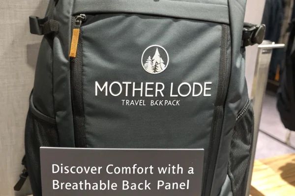 Discover Comfort with a Breathable Back Panel in The Mother Lode Travel Backpack