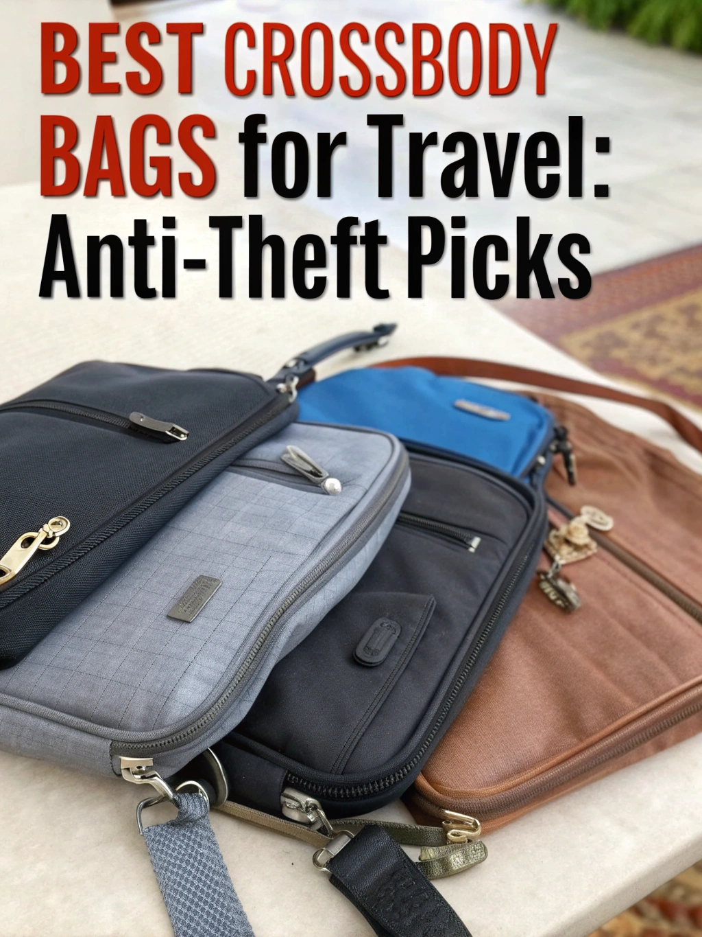Best Crossbody Bags for Travel: Anti-Theft Picks