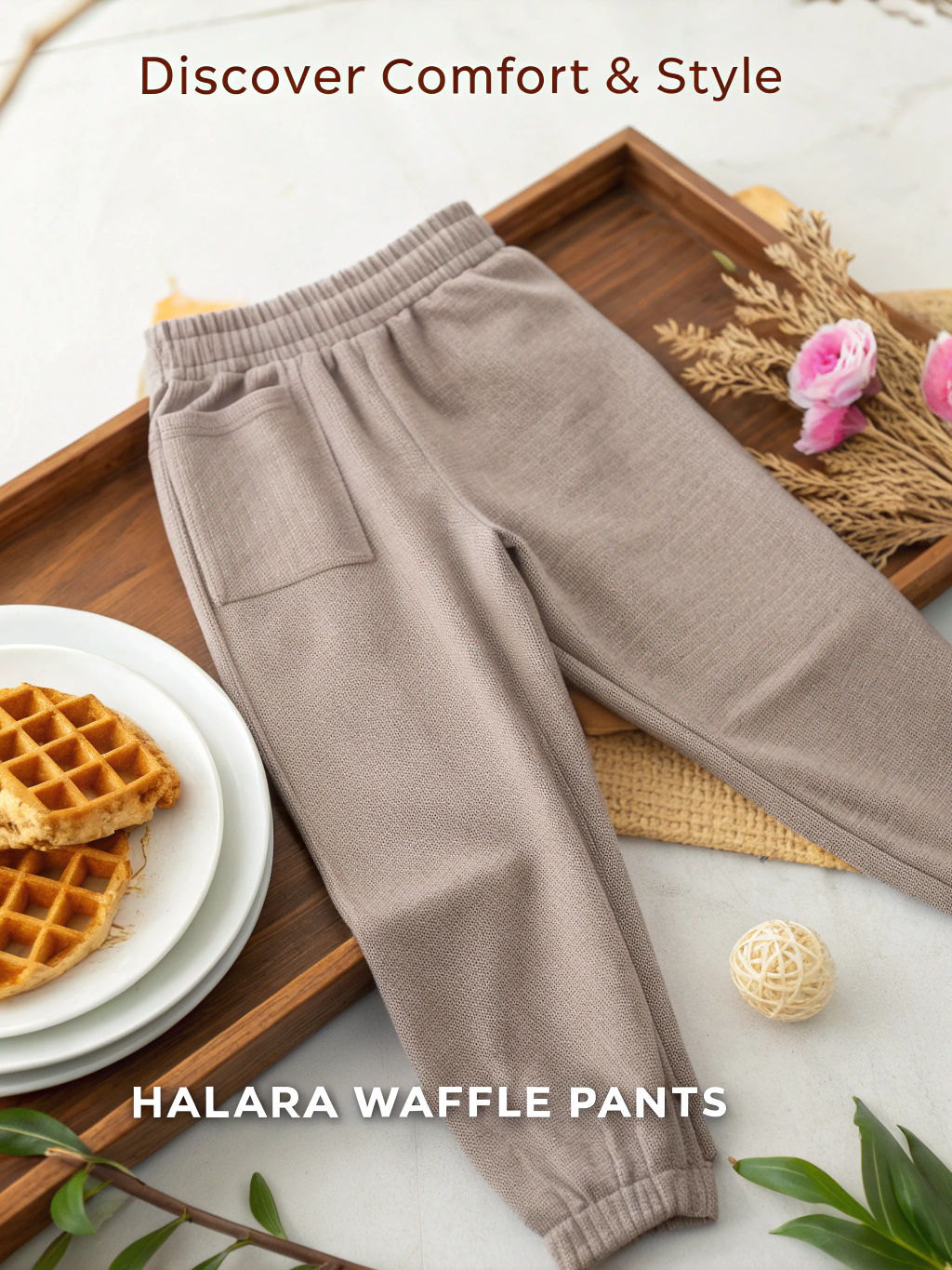 Discover Comfort & Style with Halara Waffle Pants