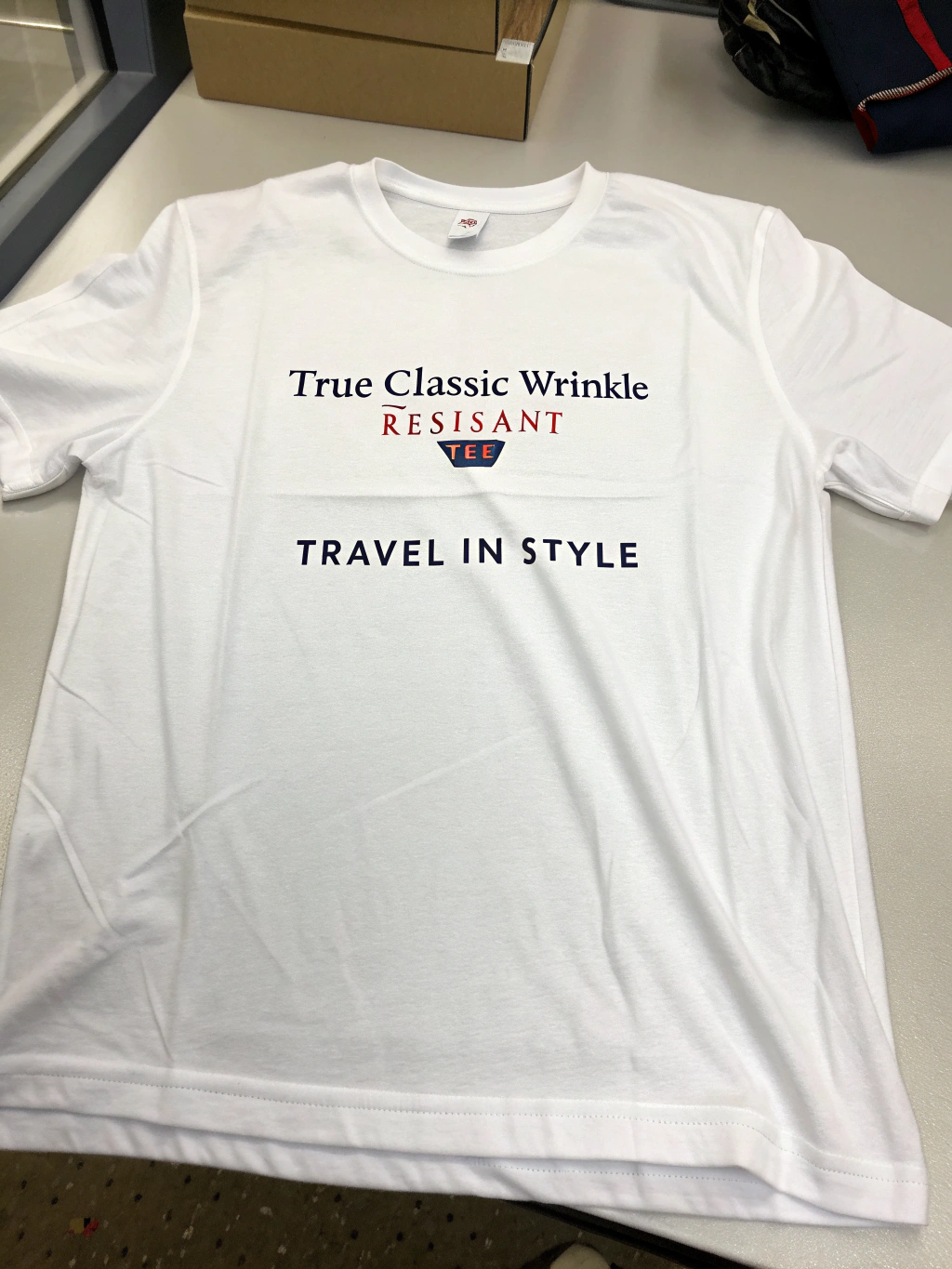 True Classic Wrinkle Resistant Tee: Travel in Style